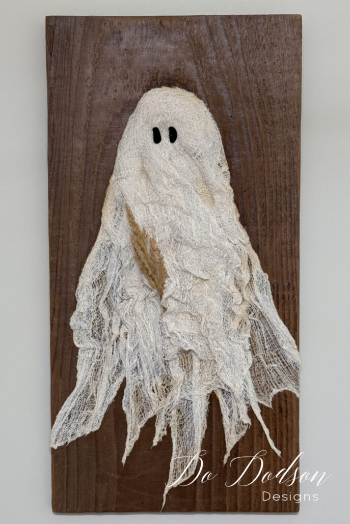 DIY Cheesecloth Ghost