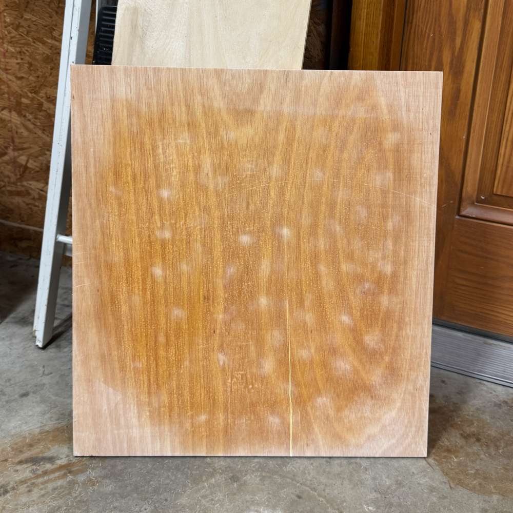 plywood art project