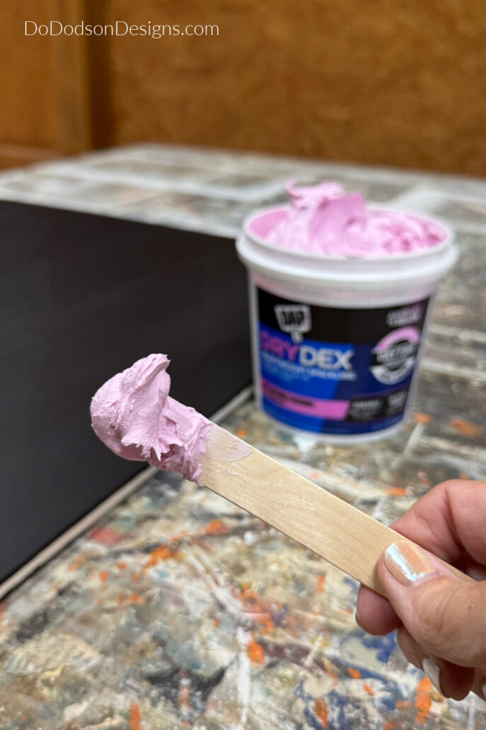 DIY Spackle Art