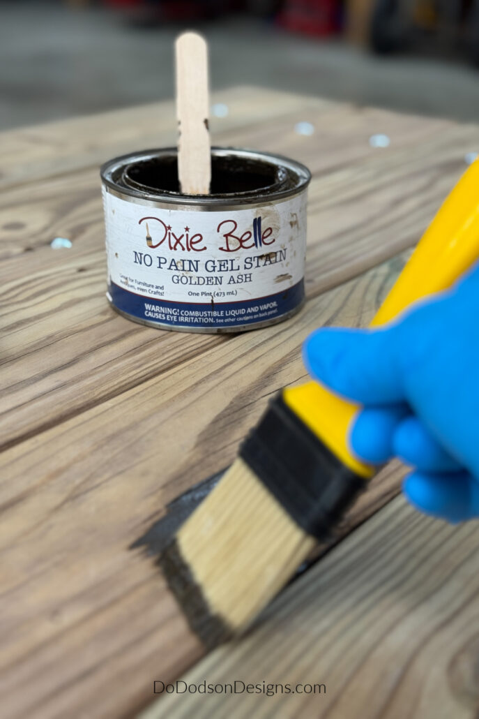 How To Apply Gel Stain To Wood