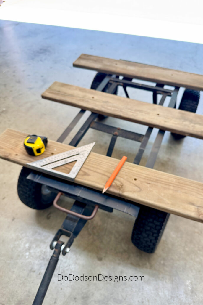 DIY Flatbed Garden Cart
