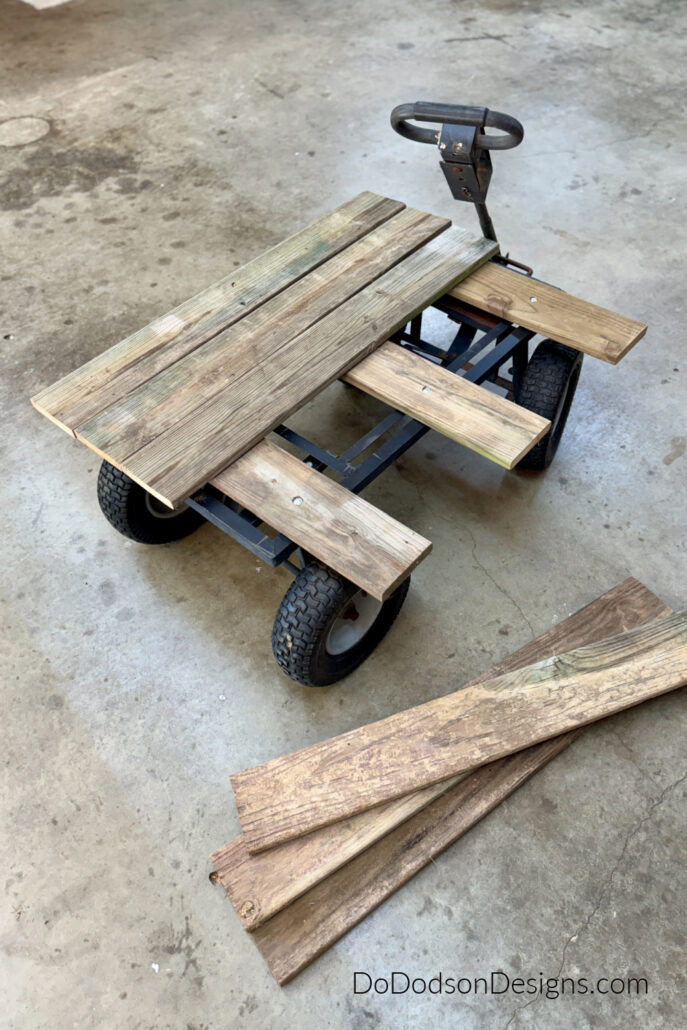 DIY Flatbed Garden Cart