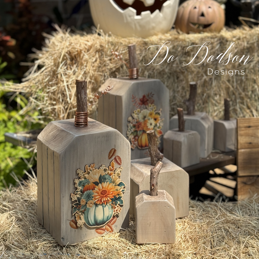 Easy DIY Scrap Wood Pumpkin (Rustic Fall Porch Decor)