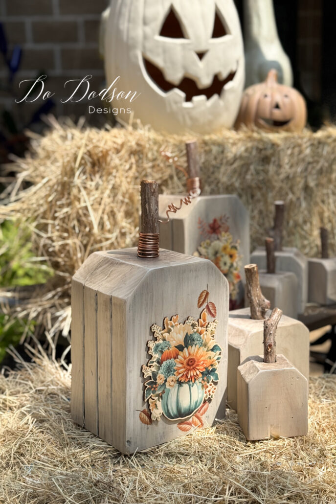 Scrap Wood Pumpkins