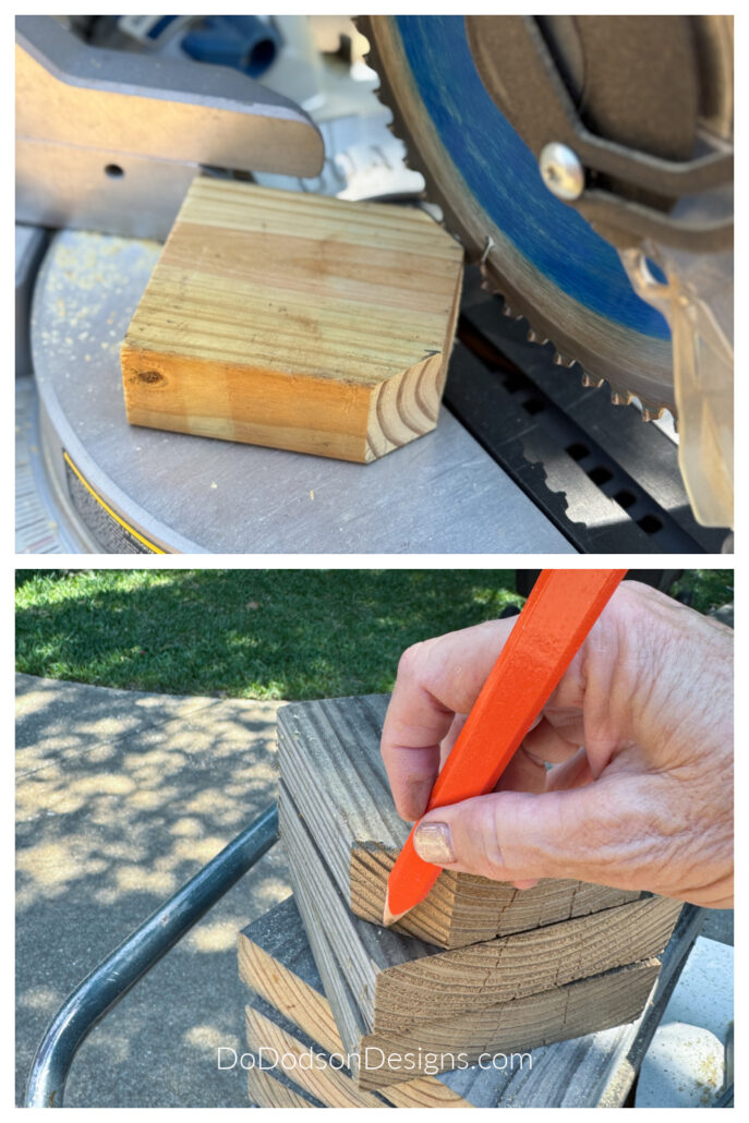 scrap wood pumpkin