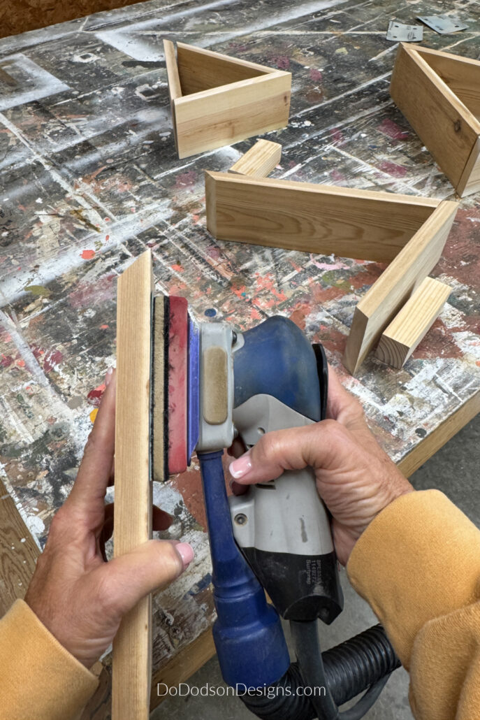 How To Sand Wood Crafts For Painting