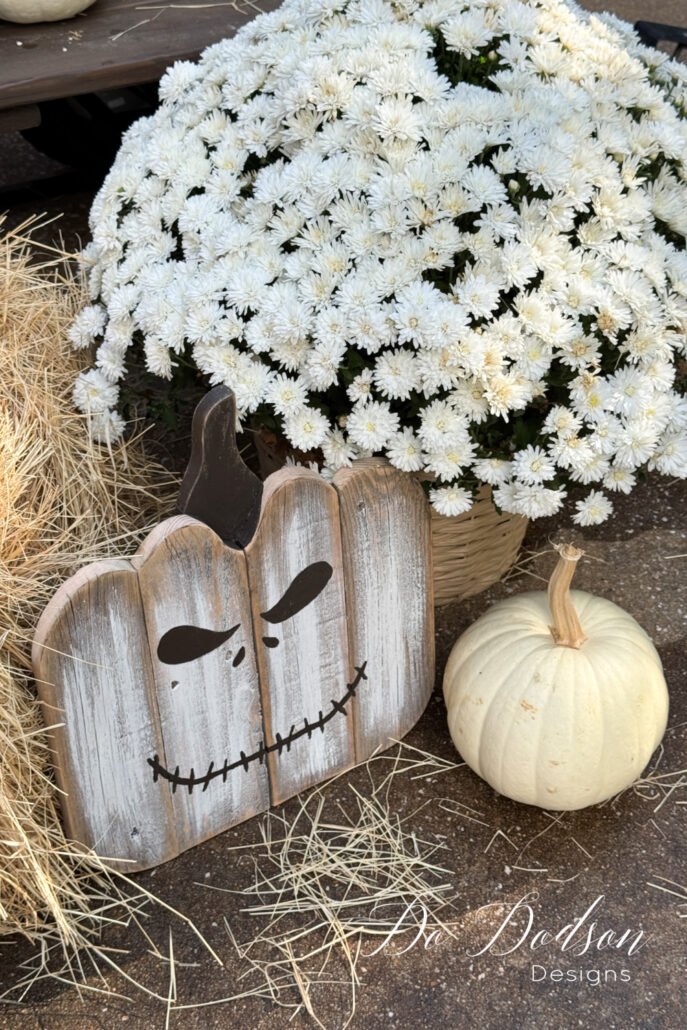 DIY Wood Jack O Lantern