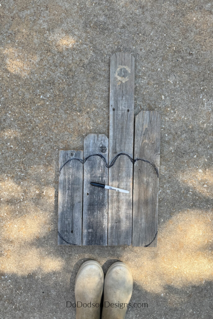 DIY Scrap Wood Pumpkin