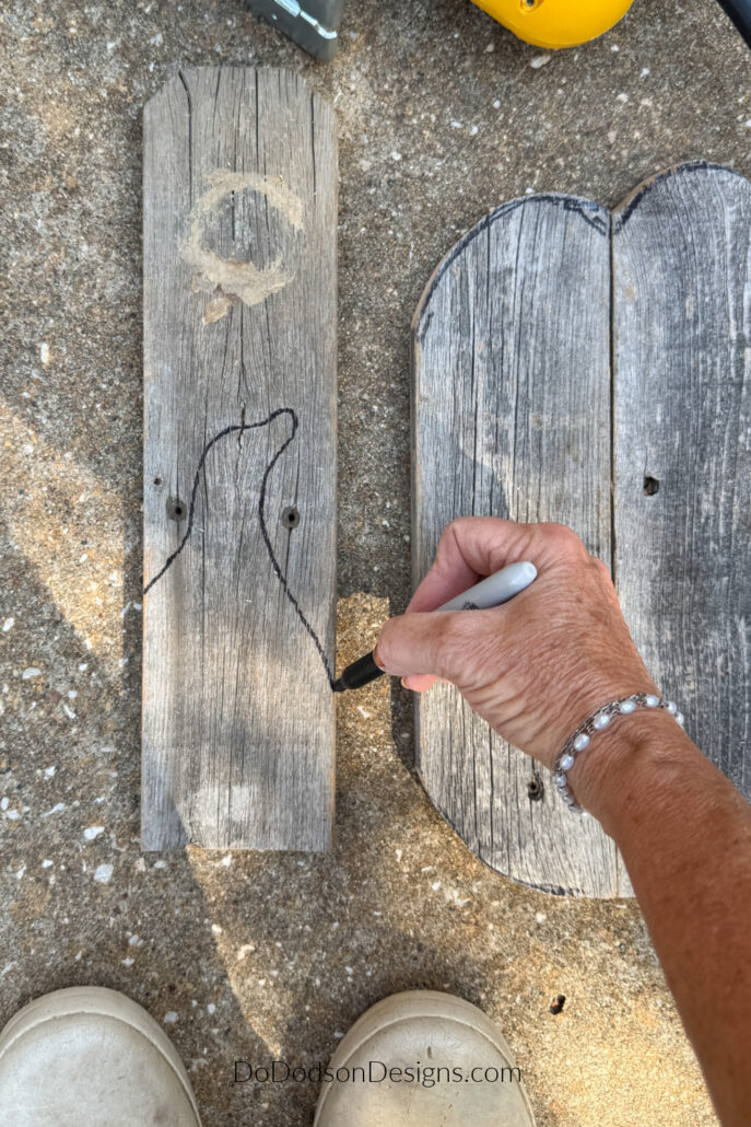 wood pumpkin stem