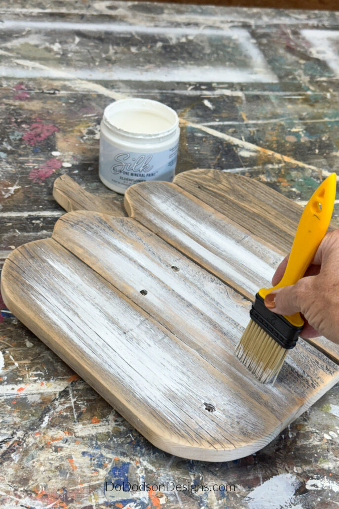Painting A Wood Pumpkin