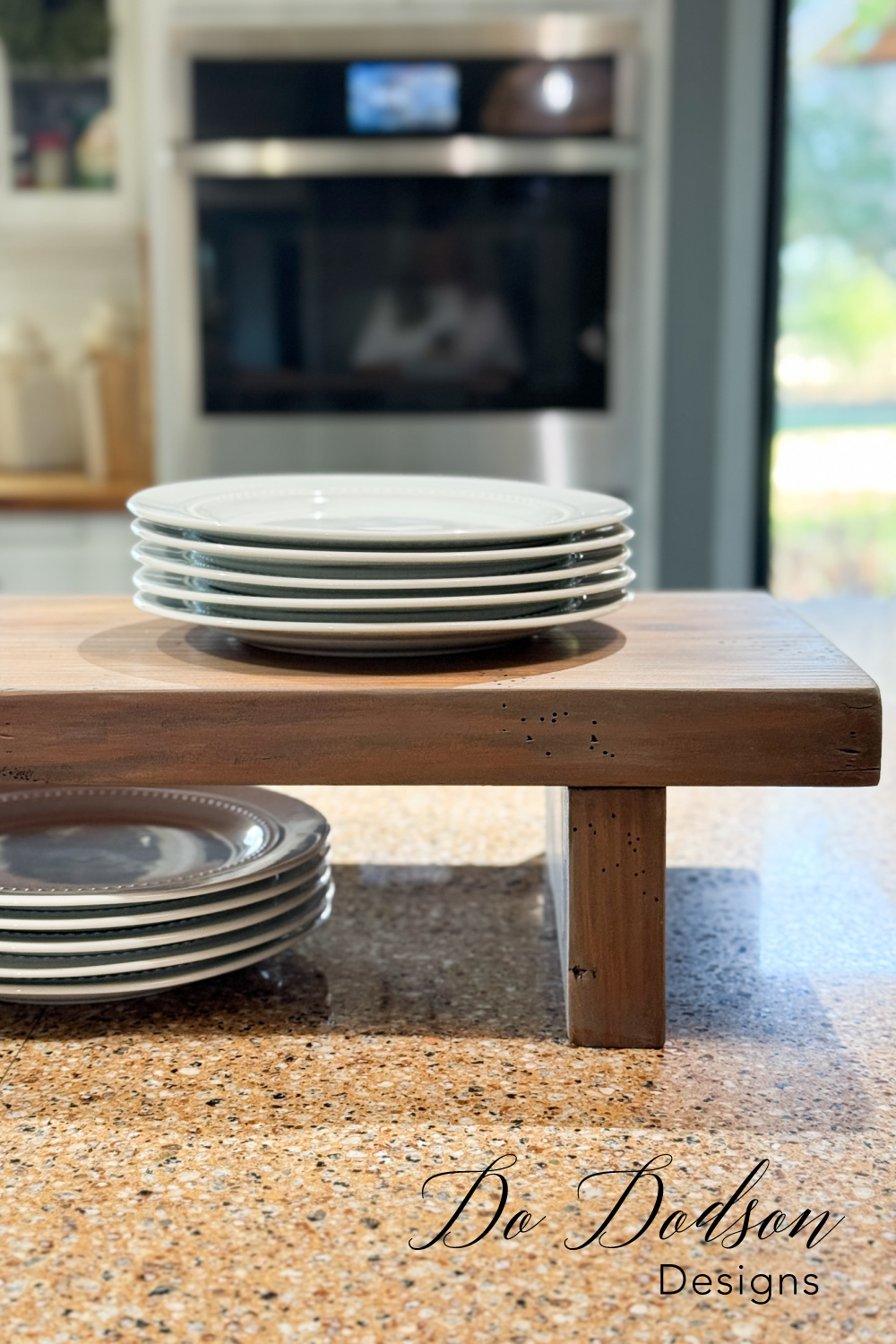 DIY Decorative Riser Made From Scrap Wood - Do Dodson Designs