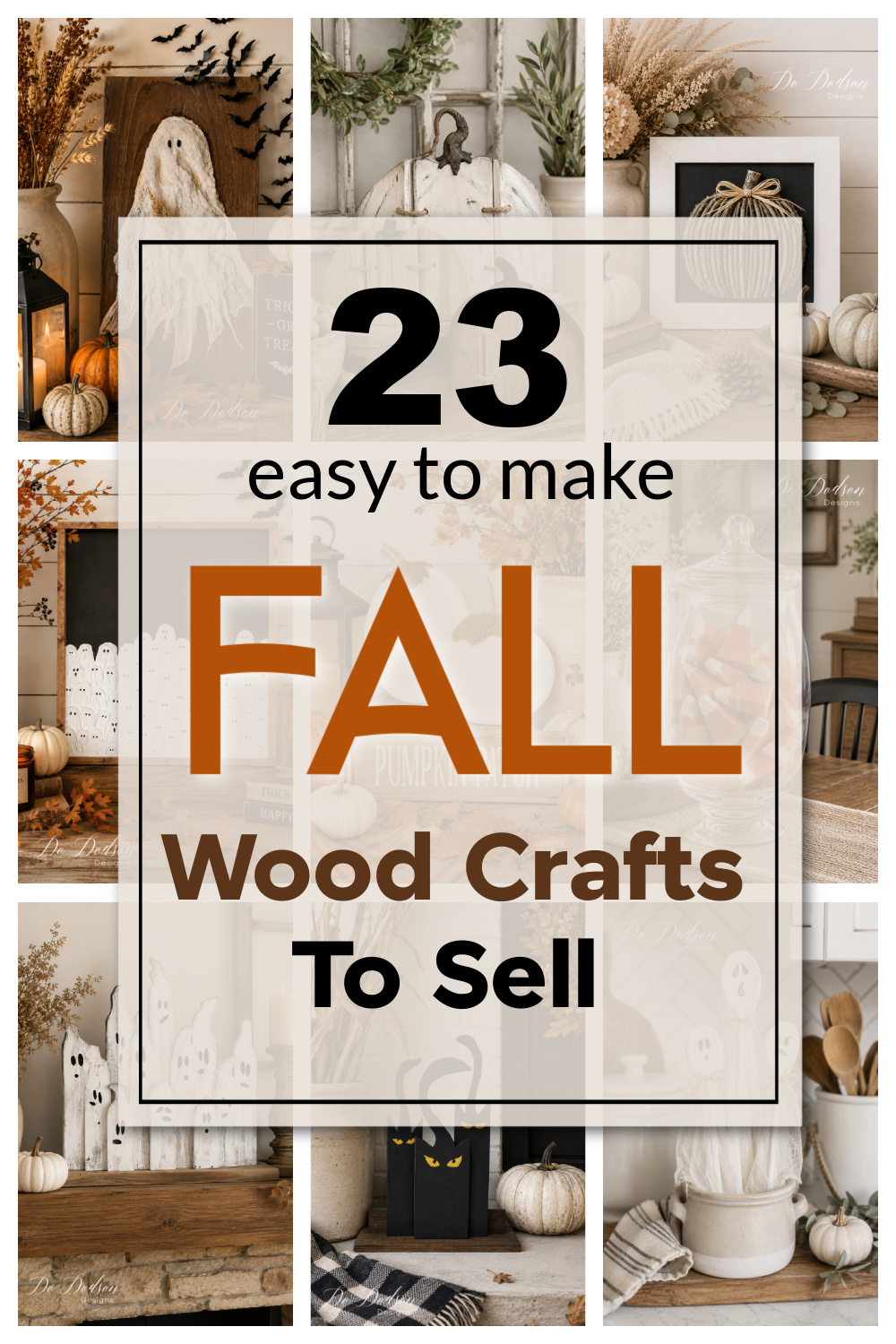23 Fall Wood Crafts To Sell