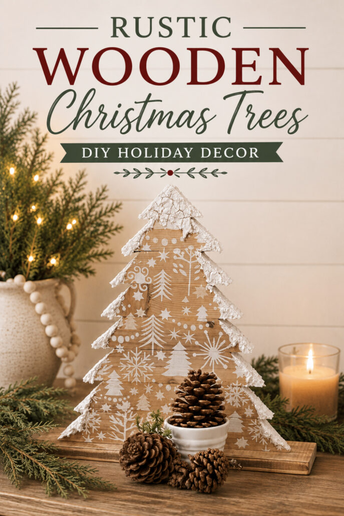DIY Wooden Christmas Tree