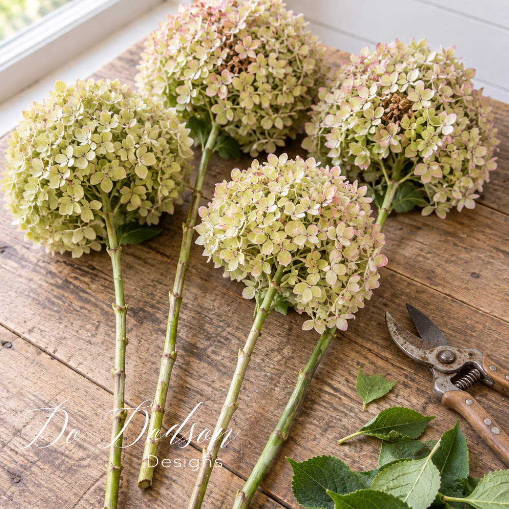 How To Dry Hydrangeas For Fall Decorating